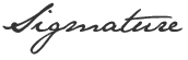signature